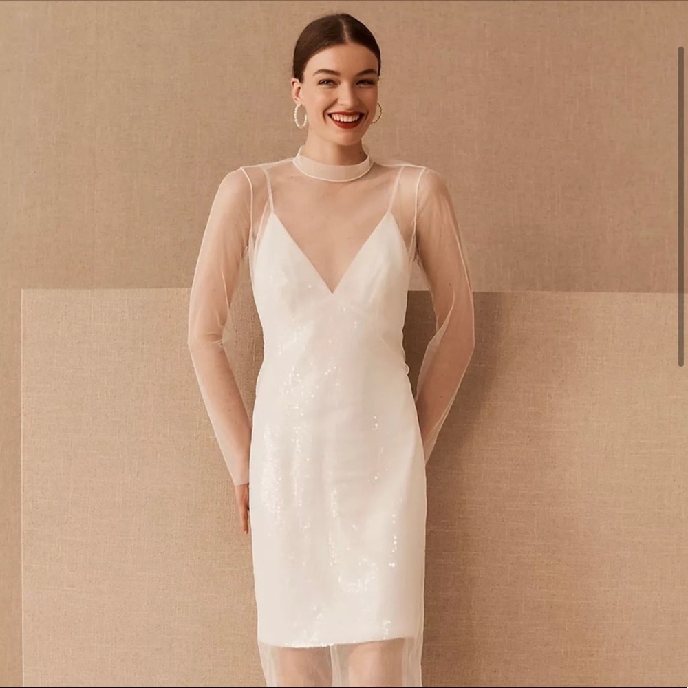 Anthropologie BHLDN Amsale Clarissa Dress